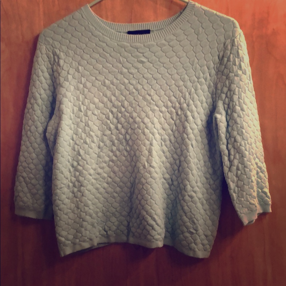 Topshop green top